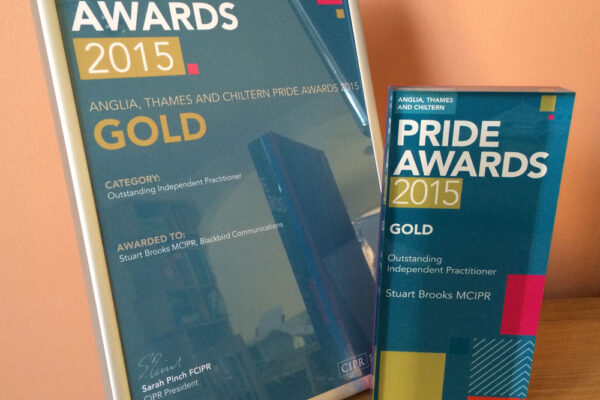 Award winning St Albans PR agency Blackbird