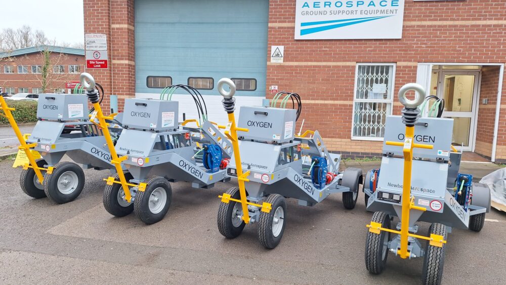 Newbow Aerospace oxygen carts